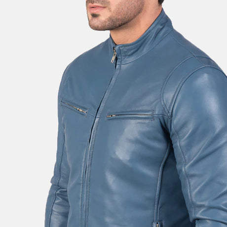 Ionic Black Leather Jacket