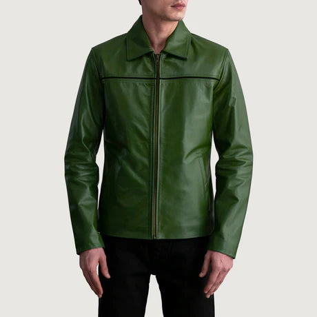 Mystical Black Leather Jacket