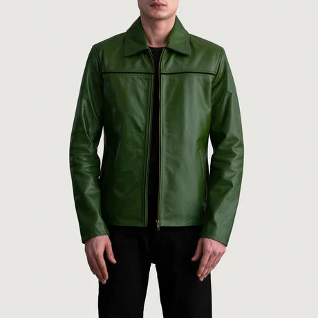 Mystical Black Leather Jacket