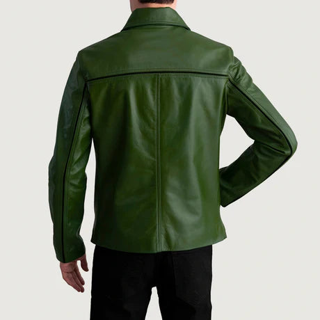 Mystical Black Leather Jacket