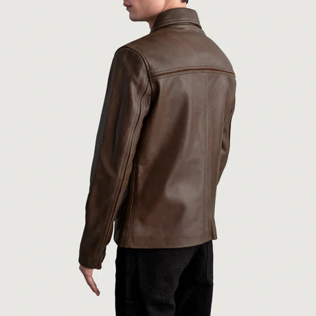 Mystical Black Leather Jacket