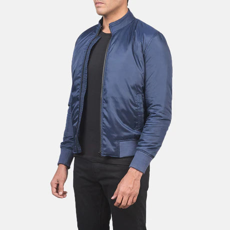 Ramon Black Bomber Jacket