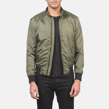 Ramon Black Bomber Jacket