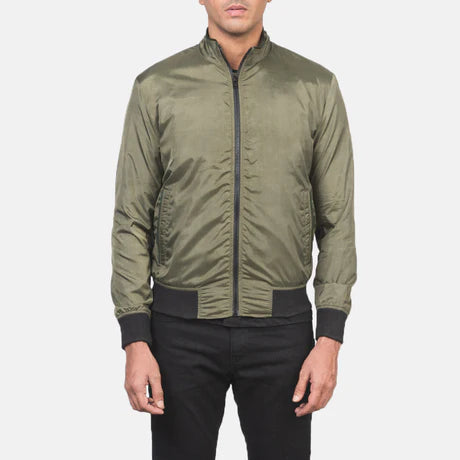 Ramon Black Bomber Jacket
