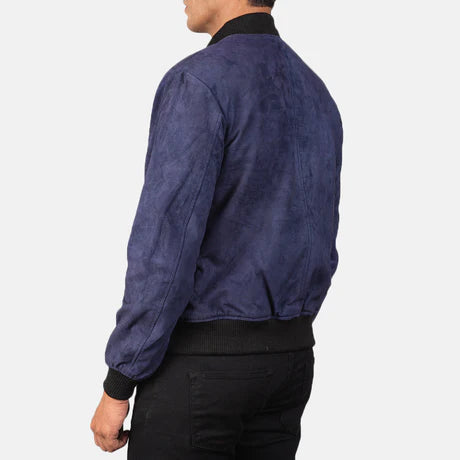 Shane Brown Leather Bomber Jacket