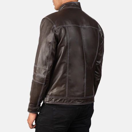 Youngster Black Leather Biker Jacket