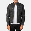 Youngster Black Leather Biker Jacket