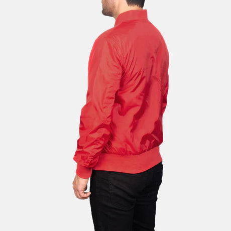 Zack Black Bomber Jacket