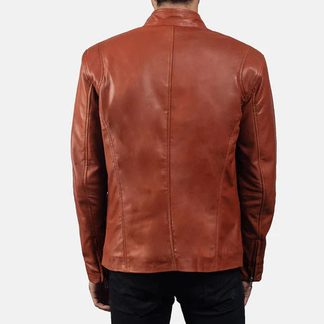 Ionic Black Leather Jacket