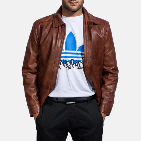Inferno Black Leather Jacket