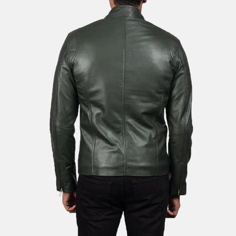 Ionic Black Leather Jacket