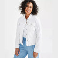 Classic White Denim Jacket