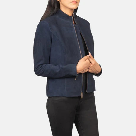 Women's Black Genuine Leather Jacket