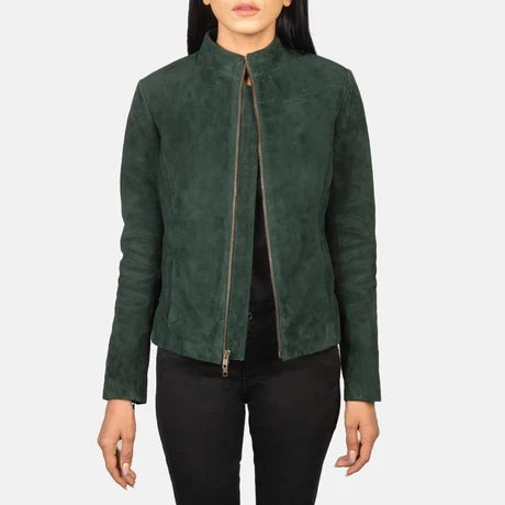 Women's Black Genuine Leather Jacket