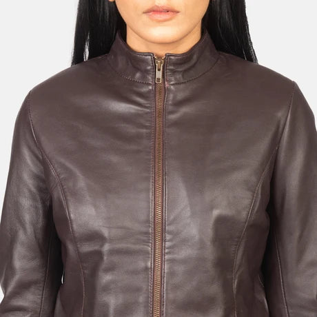 Women's Black Genuine Leather Jacket