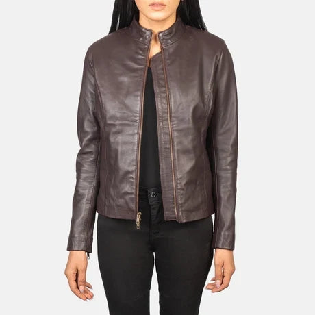 Women's Black Genuine Leather Jacket