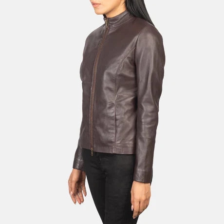 Women's Black Genuine Leather Jacket