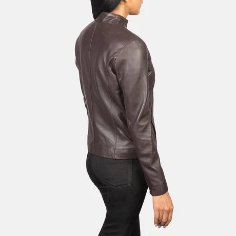 Women's Black Genuine Leather Jacket