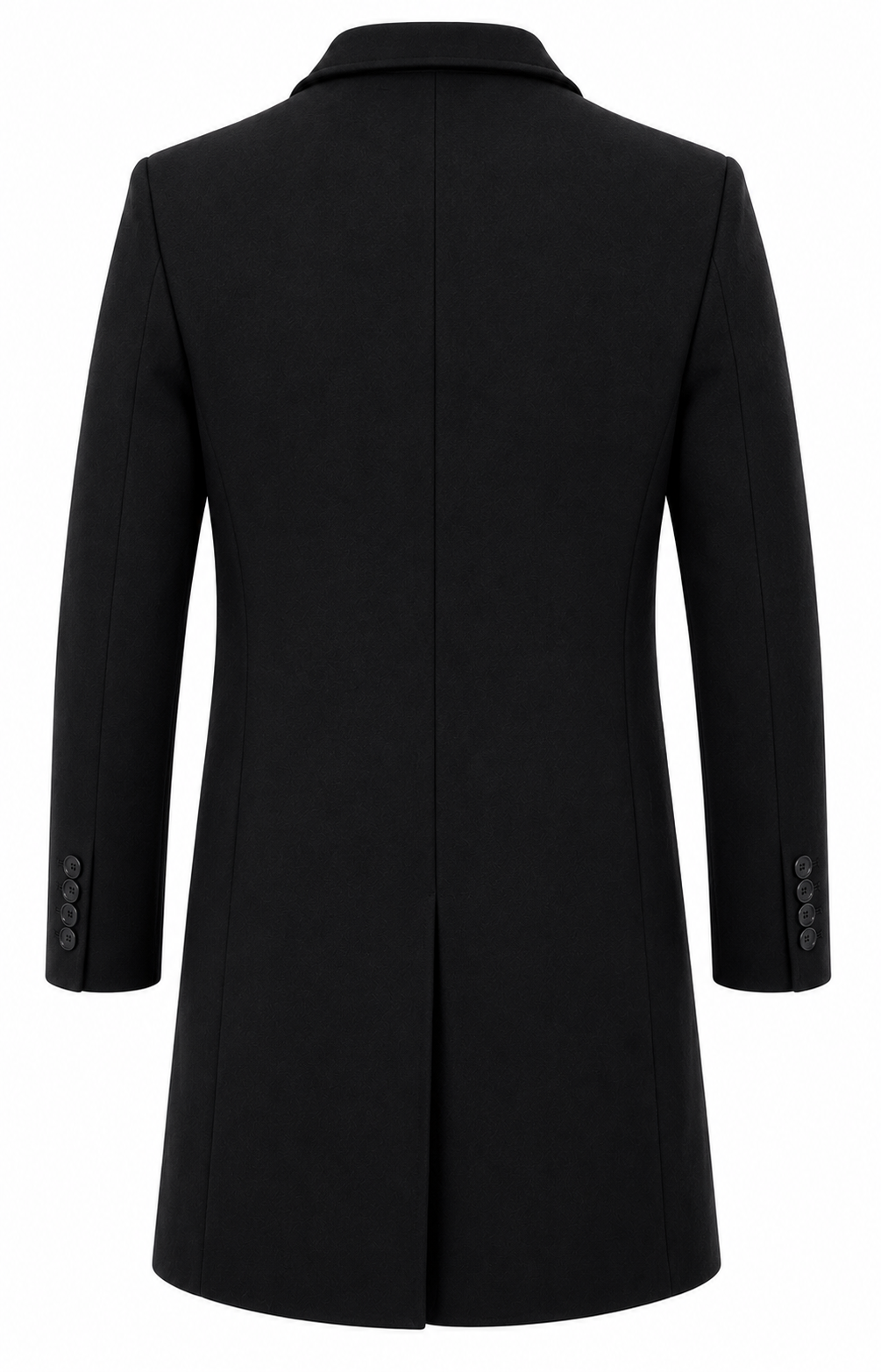 Classic Single-Breasted Wool coat