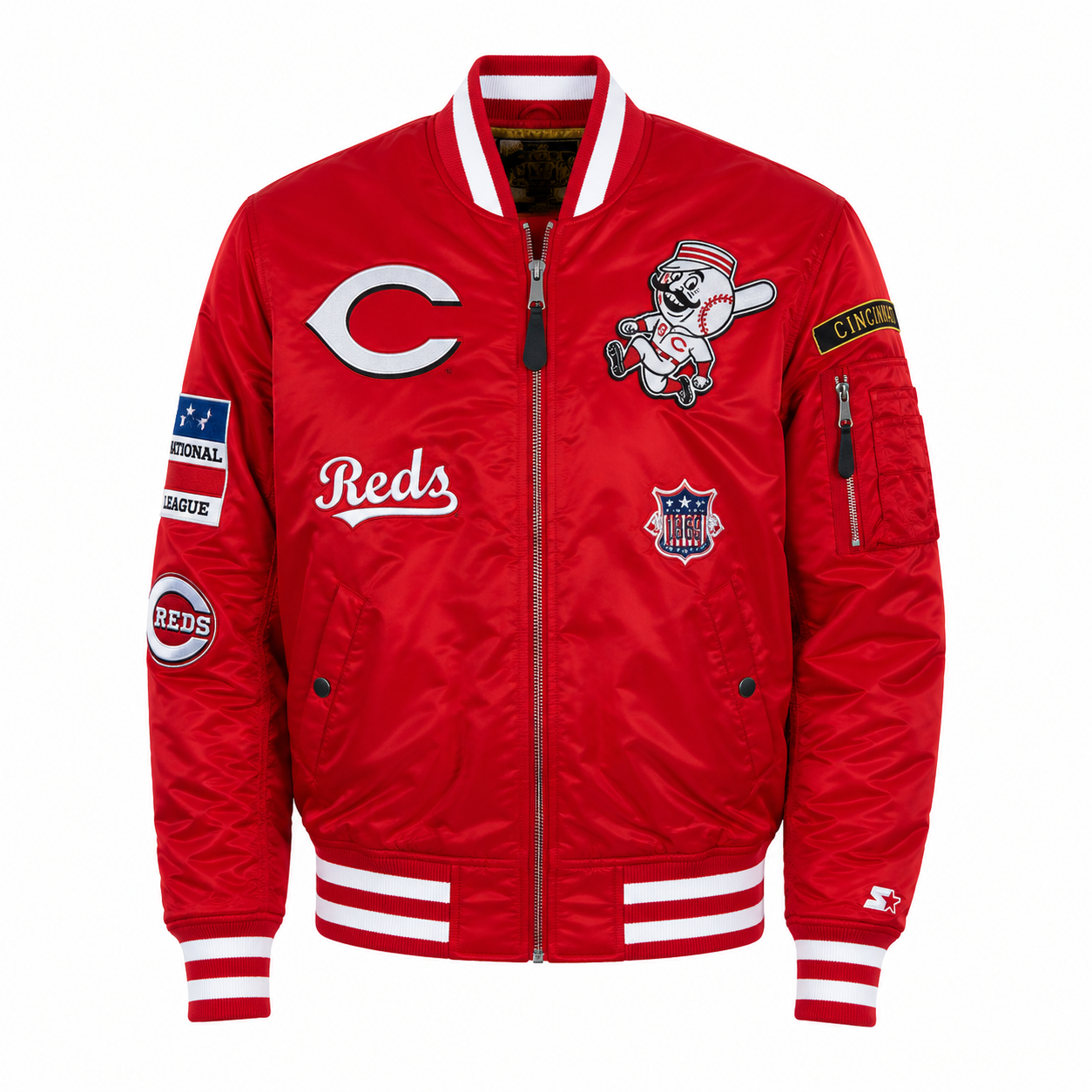 Cincinnati Reds Alpha Industries Jacket