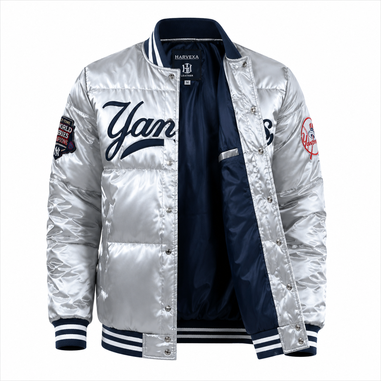 Yankees Bomber Satin Jacket