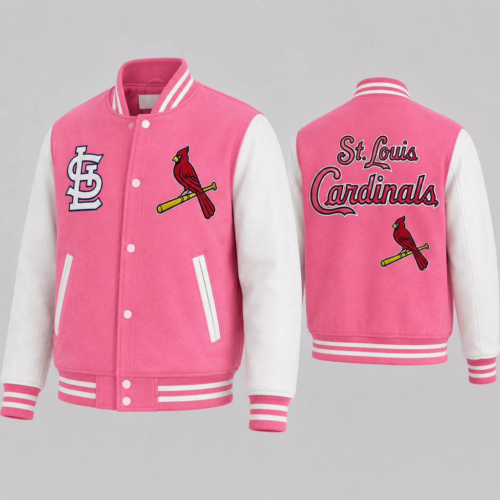 Women's St. Louis Cardinals Game Day Classics Wool Varsity Jacket