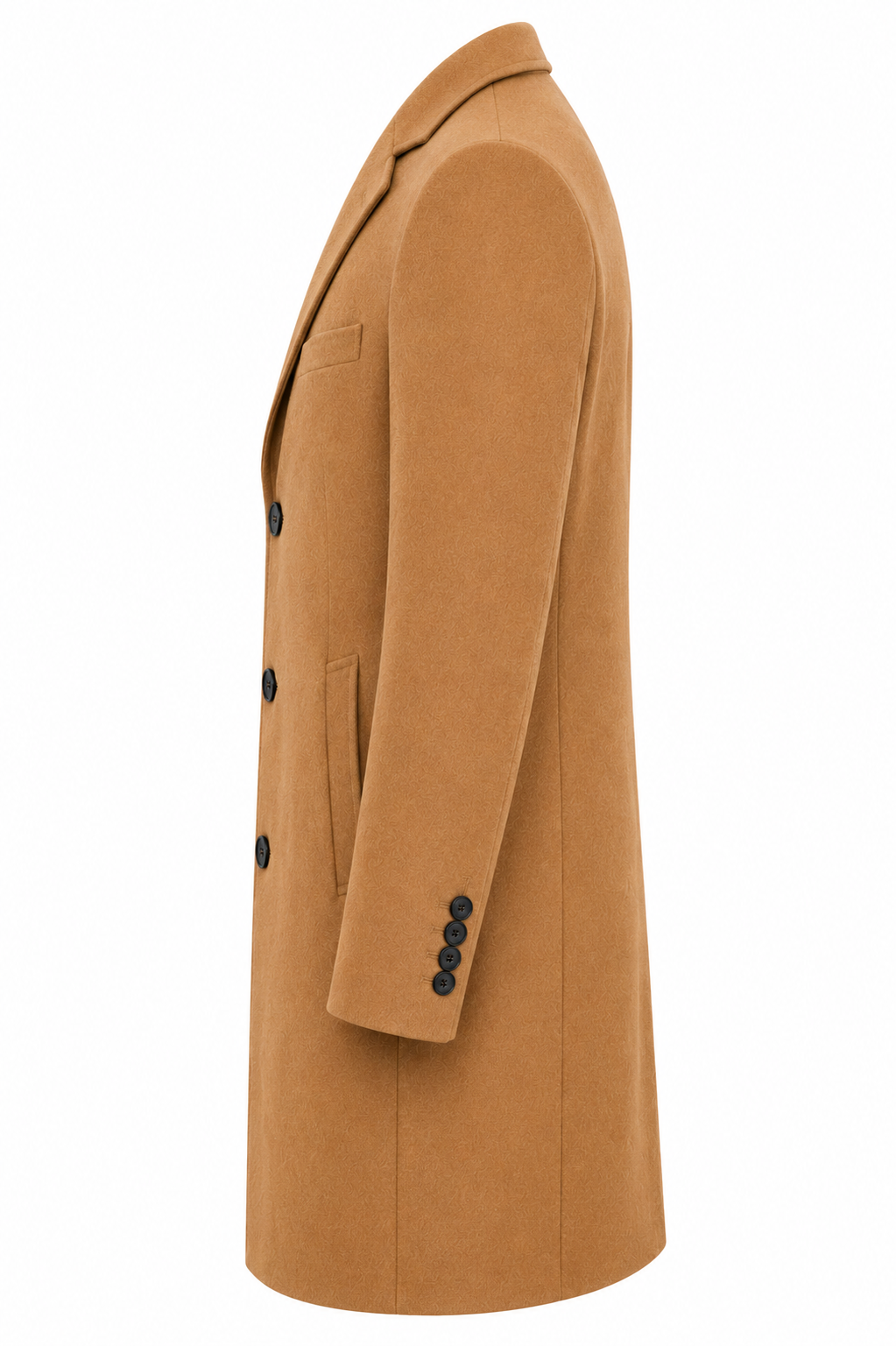 Classic Single-Breasted Wool coat