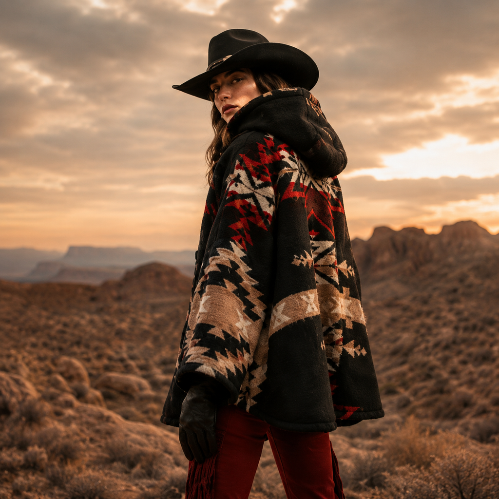 Yellowstone Beth Dutton poncho coat