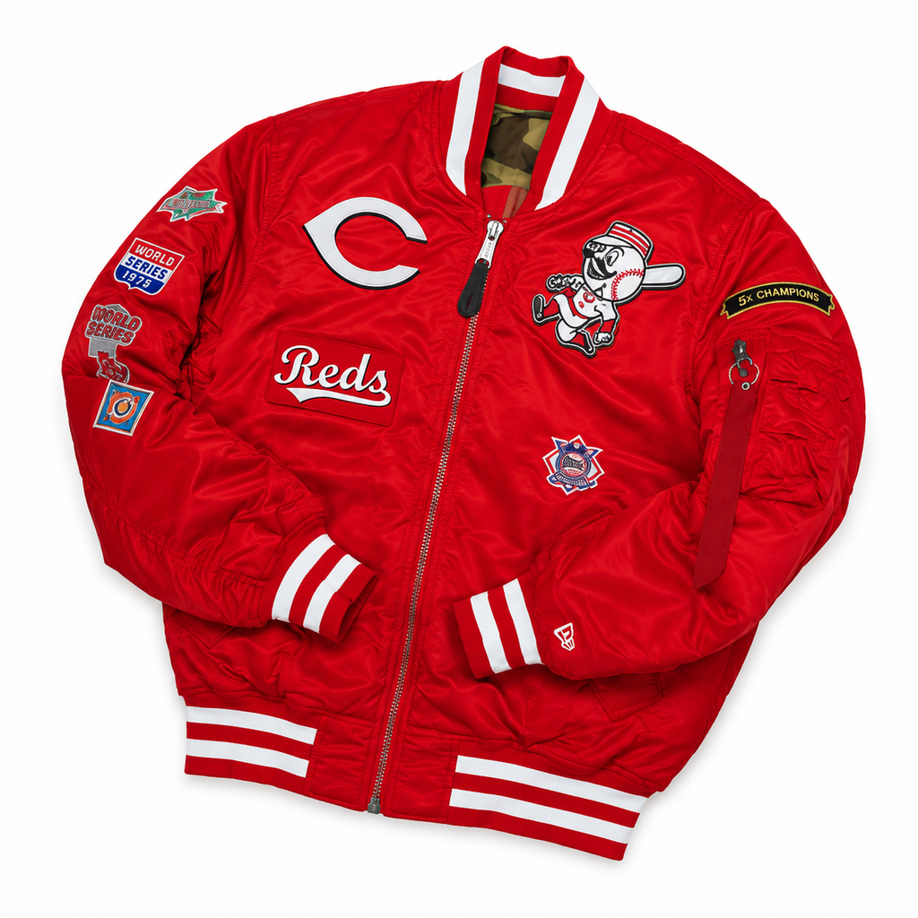Cincinnati Reds Alpha Industries Jacket