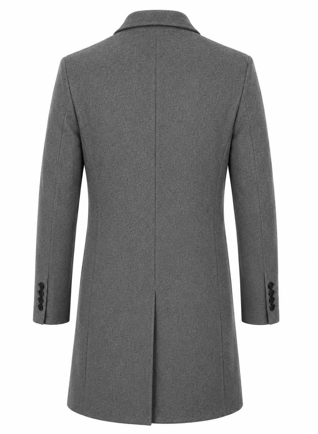 Classic Single-Breasted Wool coat