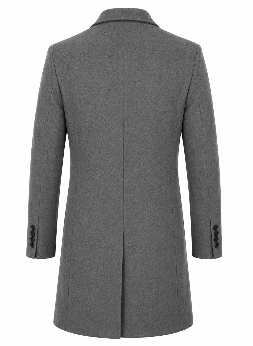 Classic Single-Breasted Wool coat