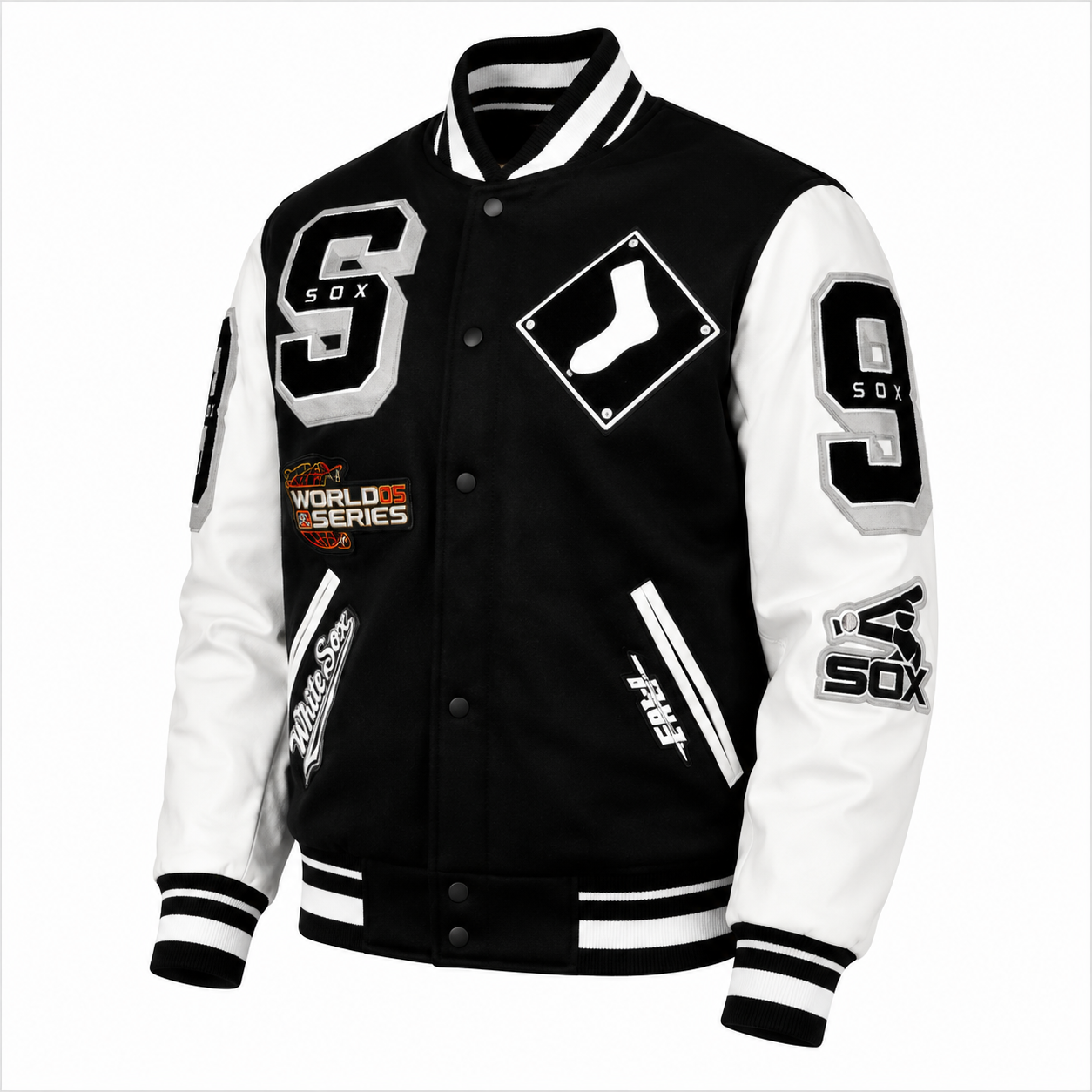 Chicago White Sox Pro Standard Mash Up Varsity Jacket