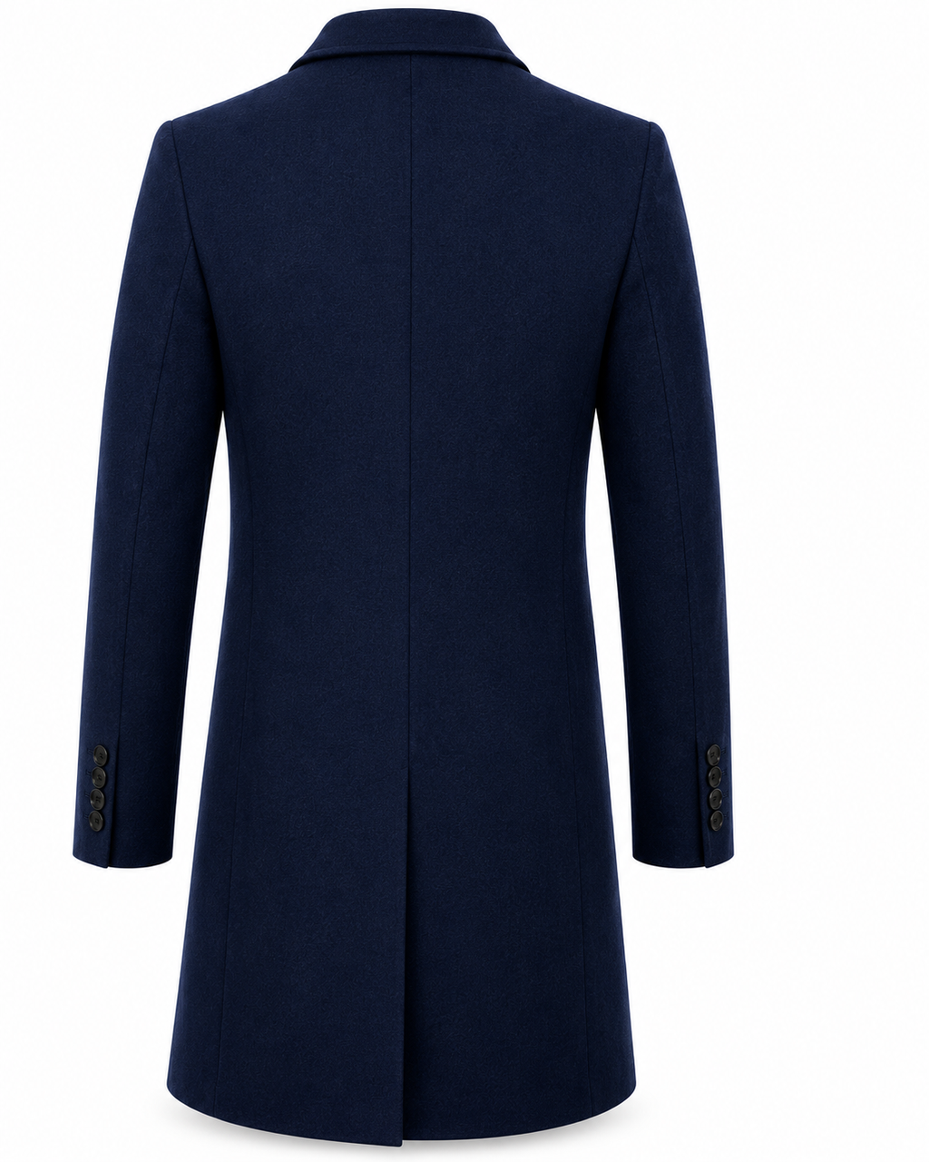 Classic Single-Breasted Wool coat