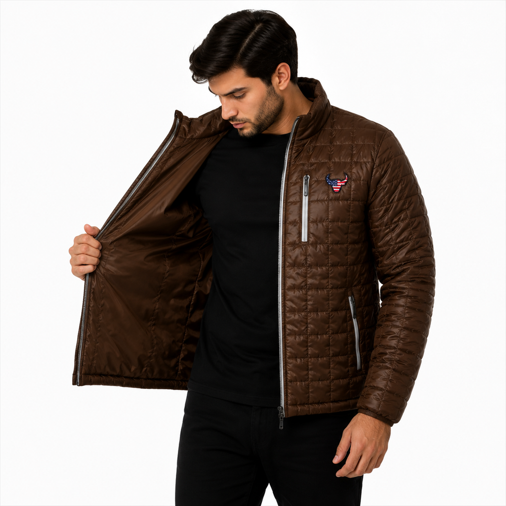 Men's Rainier PrimaLoft Eco Full-Zip Puffer Jacket