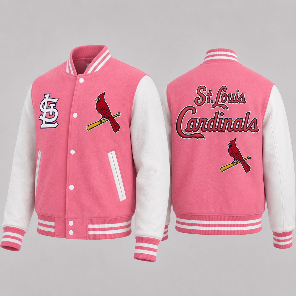 Women's St. Louis Cardinals Game Day Classics Wool Varsity Jacket