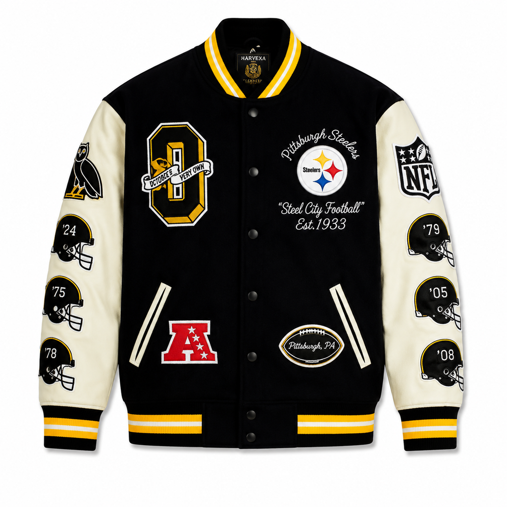 Pittsburgh Steelers Letterman Jacket