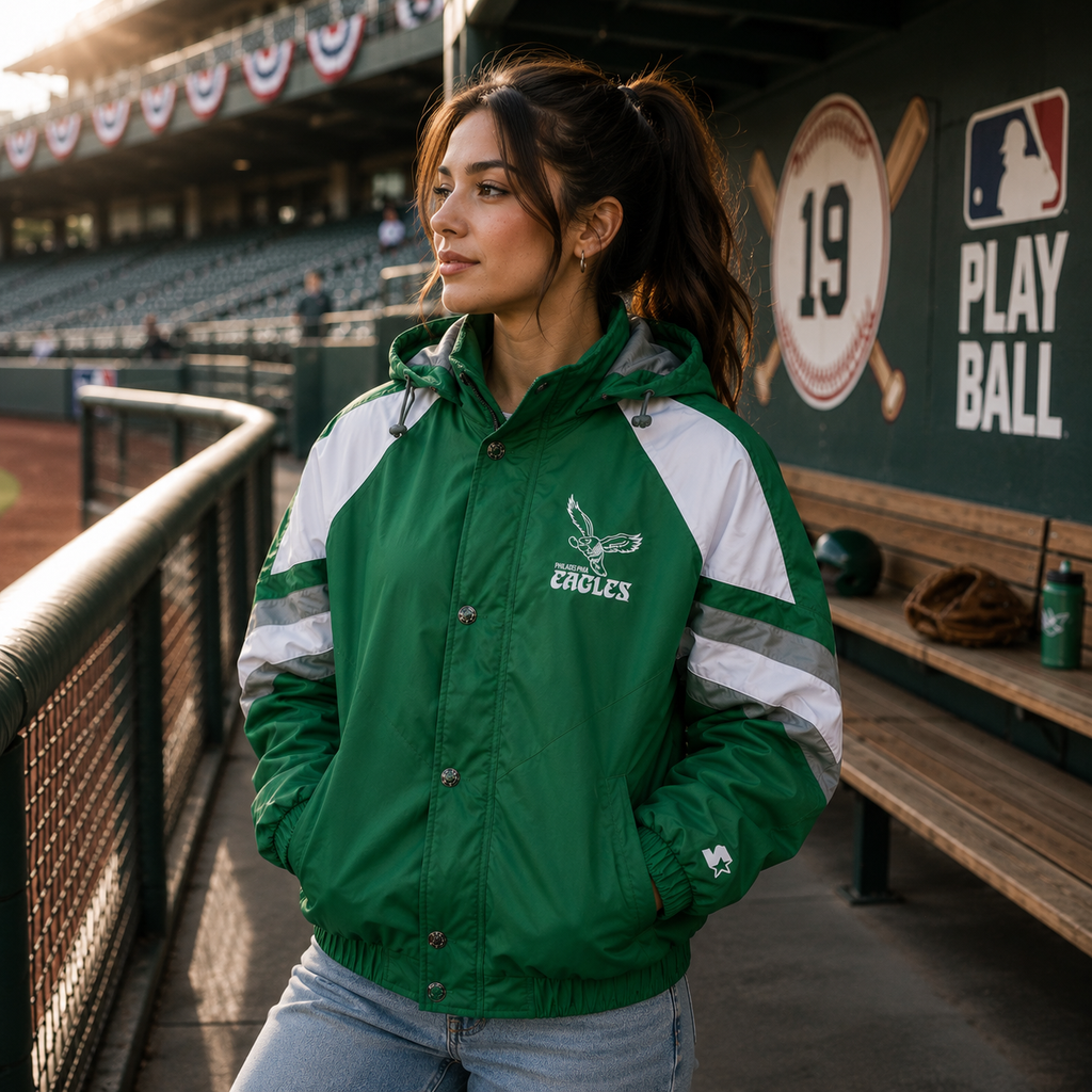 Eagles Kelly Green Jacket