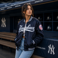 Yankees Bomber Satin Jacket