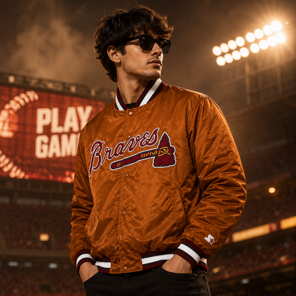 Atlanta Braves Satin Jacket