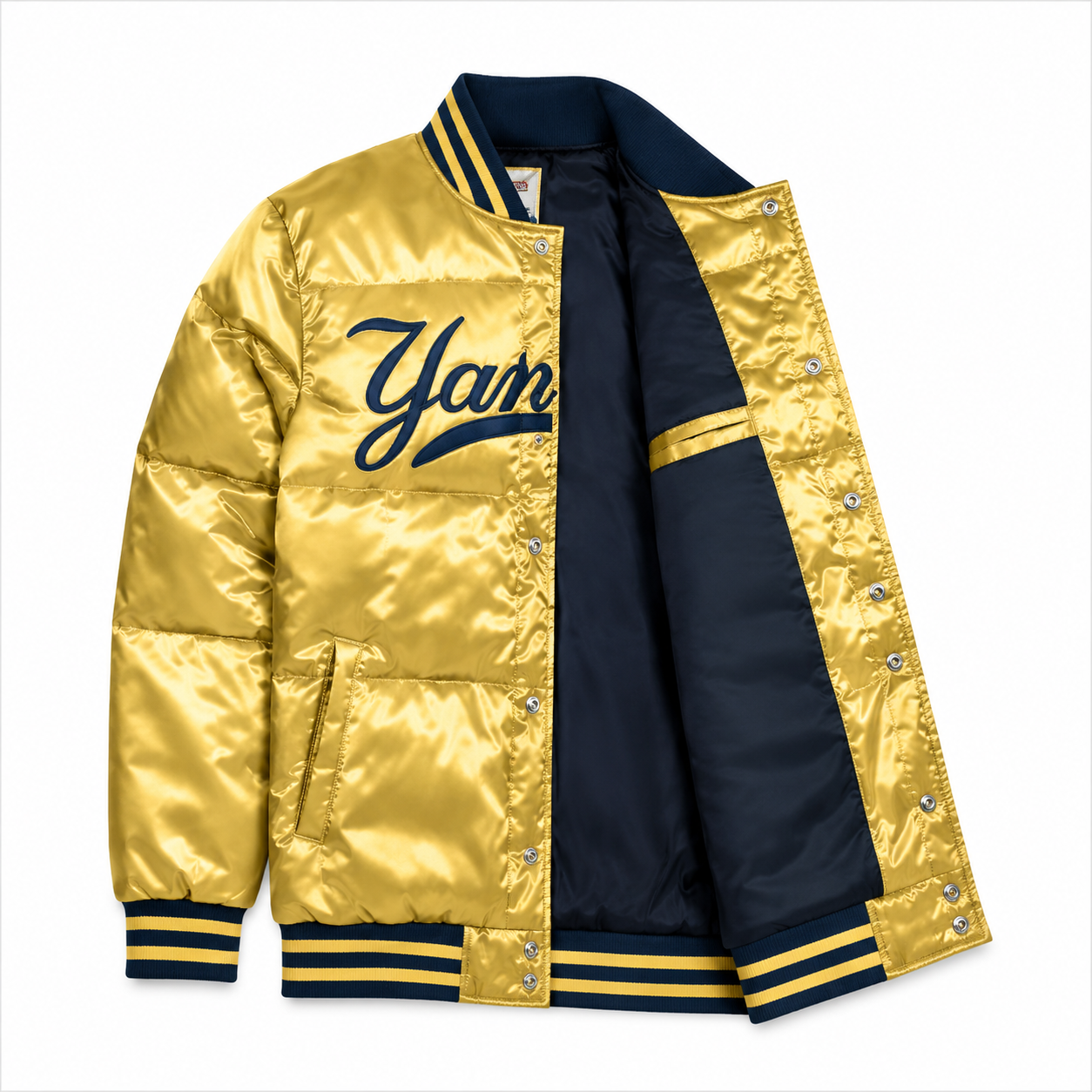 Yankees Bomber Satin Jacket