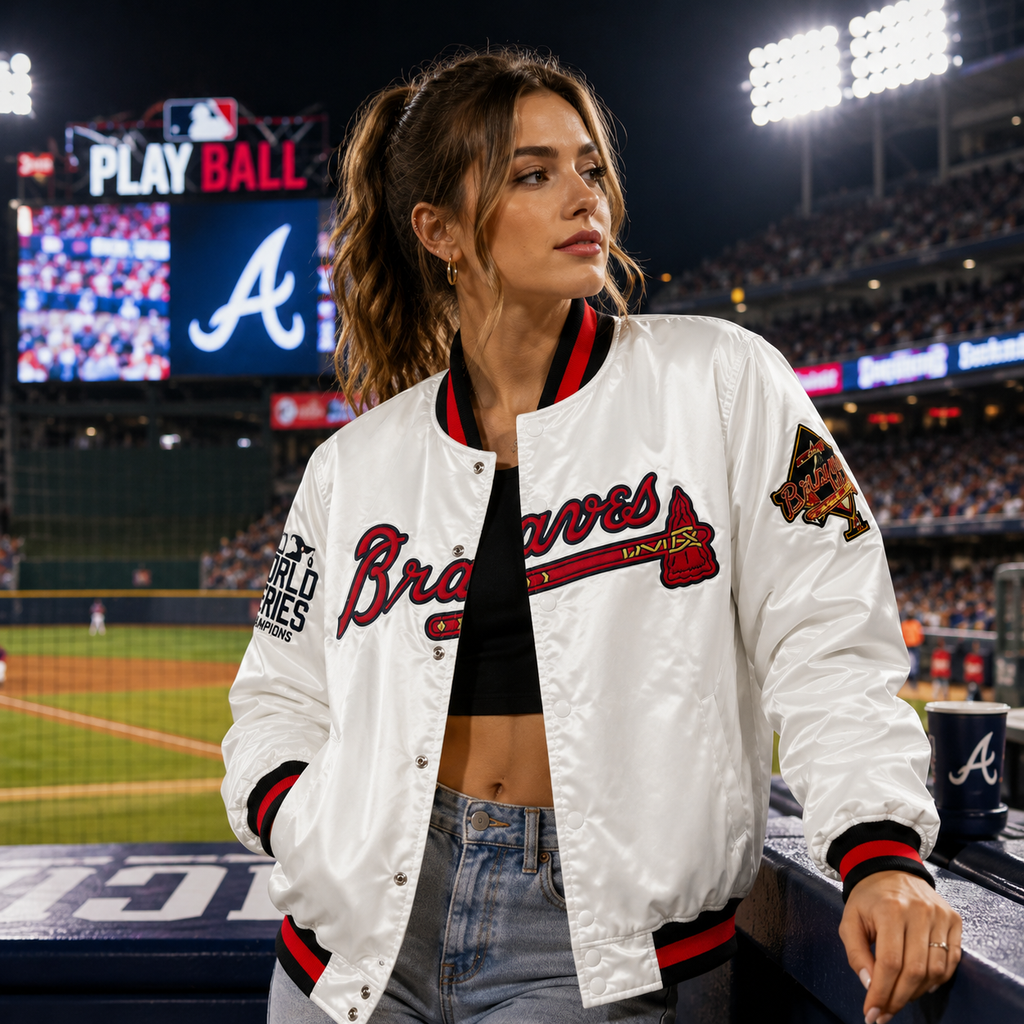 Atlanta Braves Satin Jacket