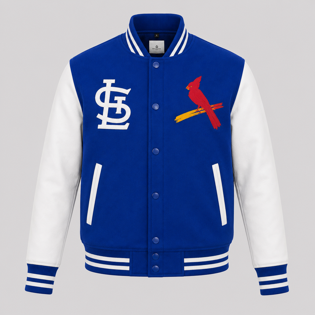 Women's St. Louis Cardinals Game Day Classics Wool Varsity Jacket