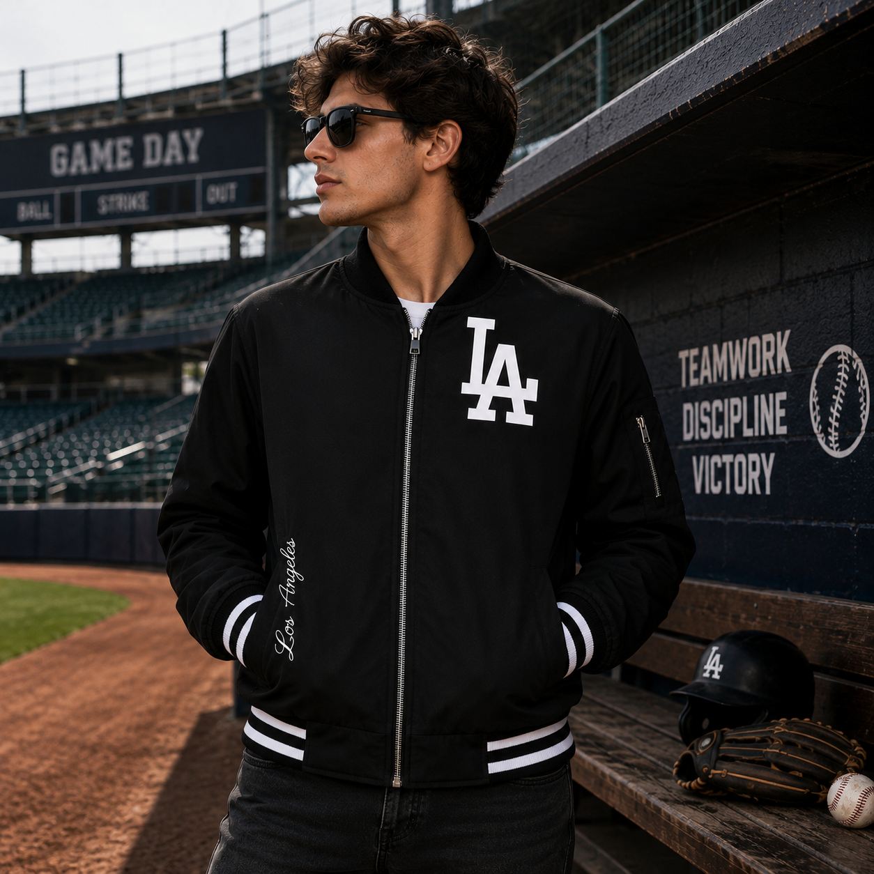 LA Dave Roberts Dodgers Jacket