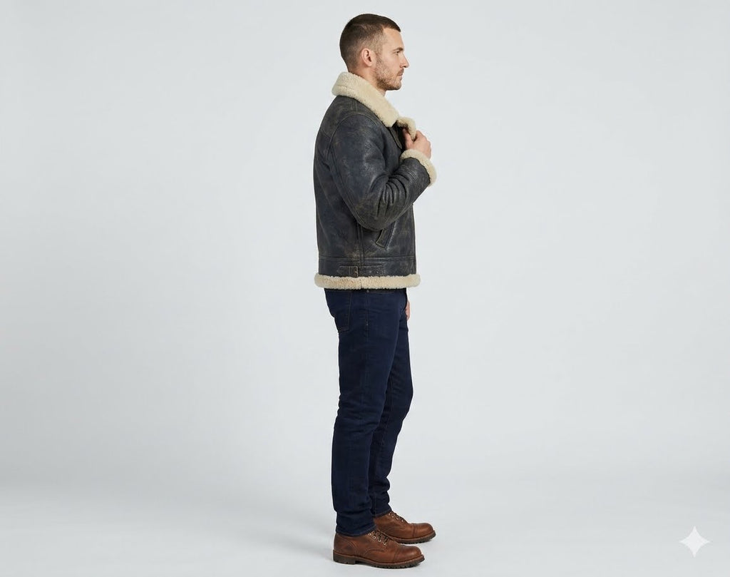 Men's B-3 Aviator Bomber Jacket