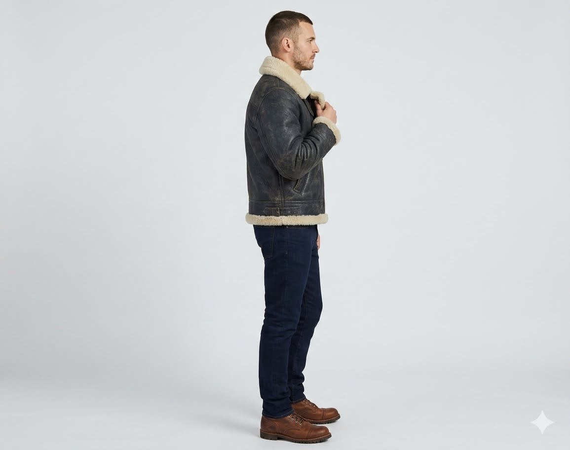 Men's B-3 Aviator Bomber Jacket