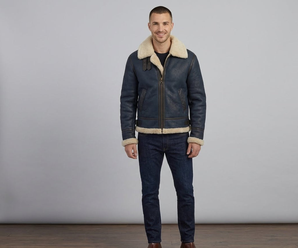 Men's B-3 Aviator Bomber Jacket