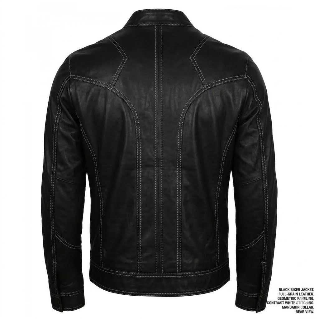Best Quality Biker Men’s Black Vintage Leather Jacket