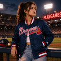 Atlanta Braves Satin Jacket