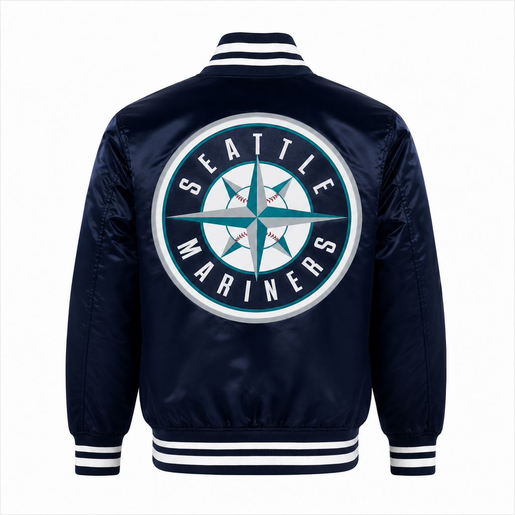 Seattle Mariners Satin Jacket