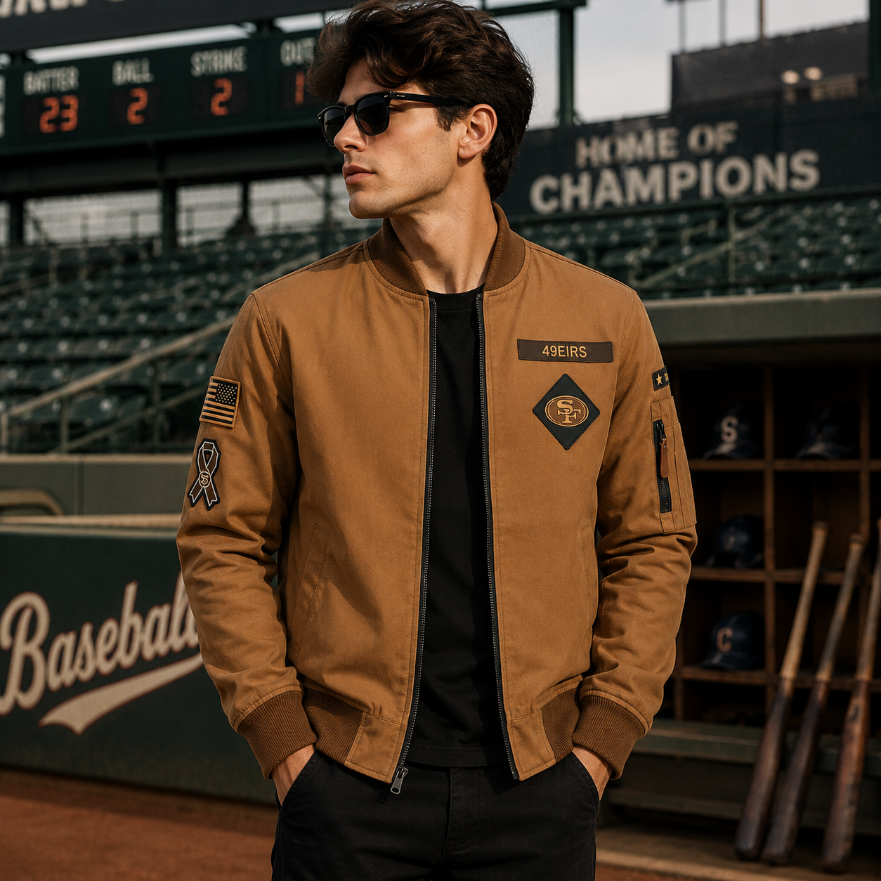 Kyle Shanahan 49ers Salute To Service Jacket